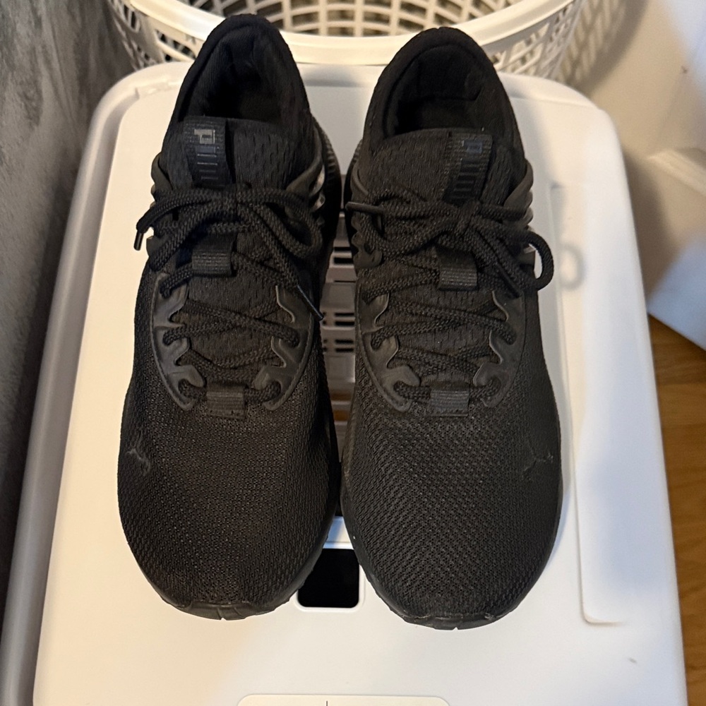 Puma Men's All-Black Athletic Sneakers